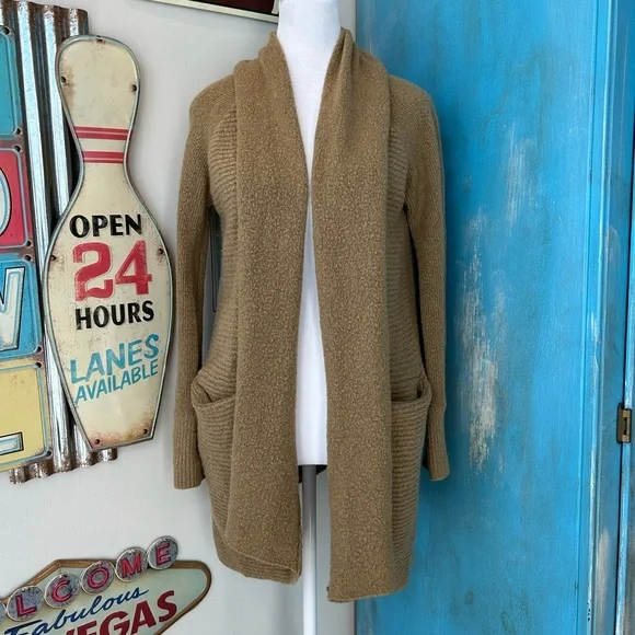 Lucky Brand Liza Wool Blend Cardigan - Picture 6 of 9